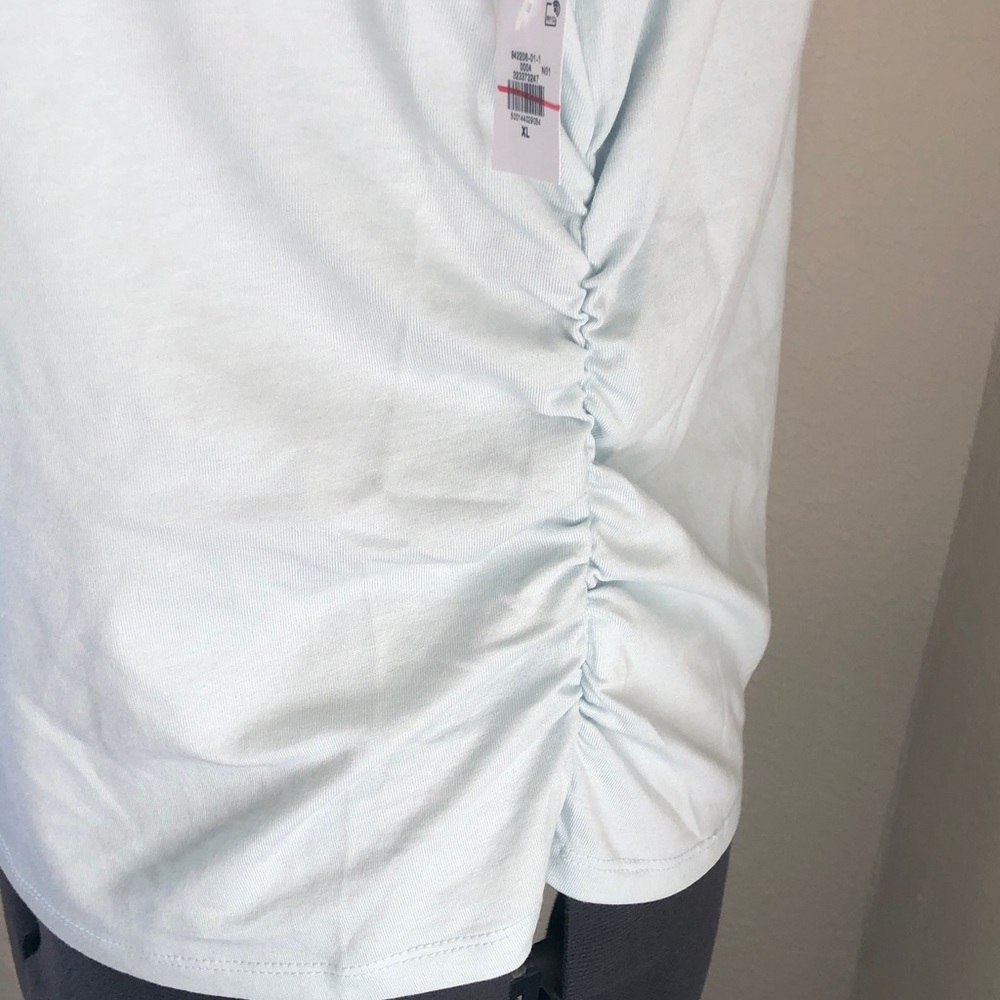 Old Navy Women's Lightweight Long-Sleeve Boatneck Top - Pale Blue - Picture 10 of 15